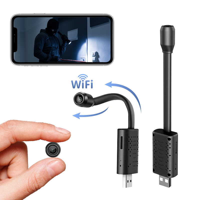 كاميرا واي فاي لاسلكية صغيرة V - مراجعة Home Security Panel وسعره